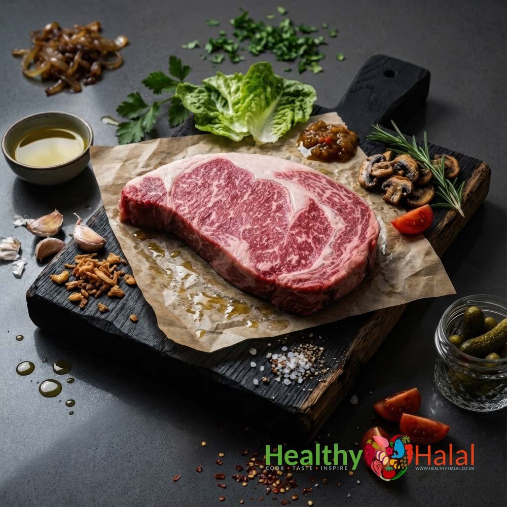 Beef Wagyu Ribeye Steak - Healthy Halal
