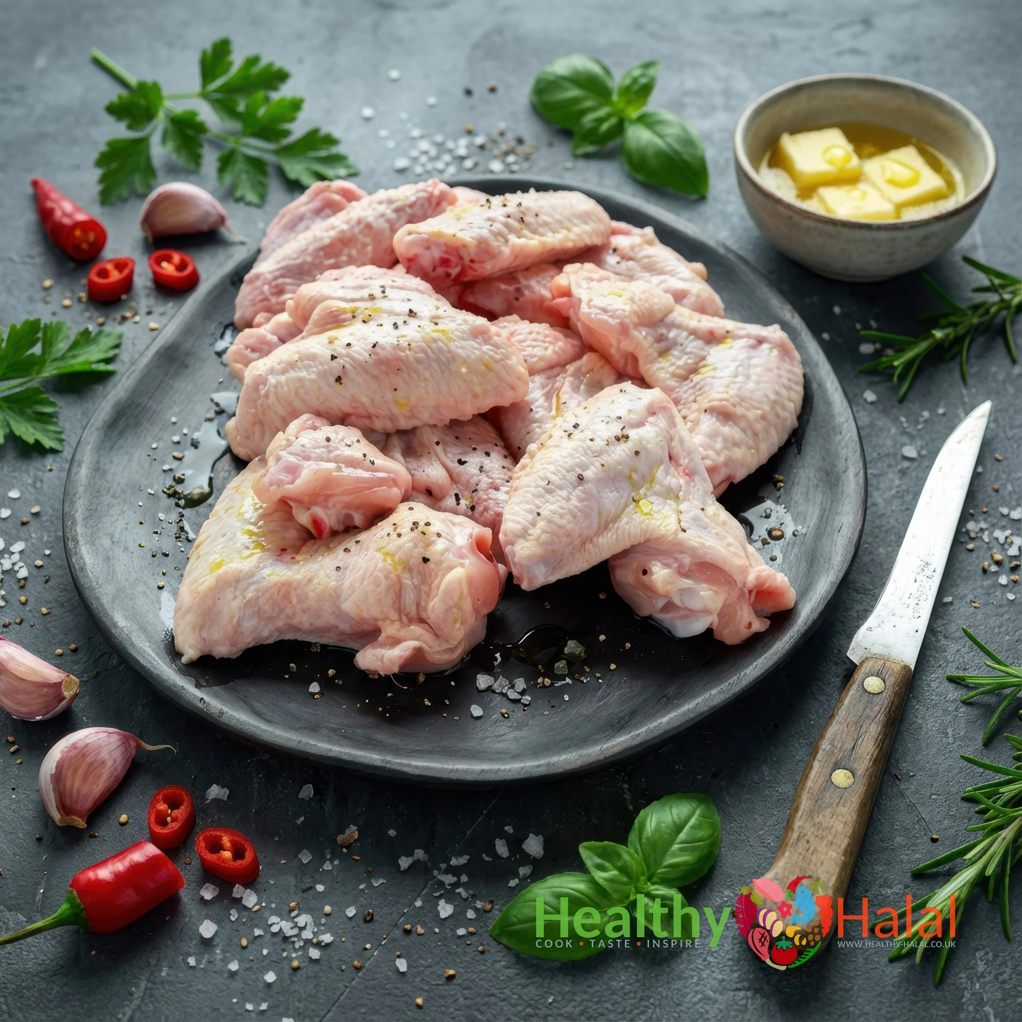 Halal Smoked Turkey Wings - Healthy Halal