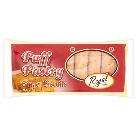 Puff Pastry Finger Biscuits