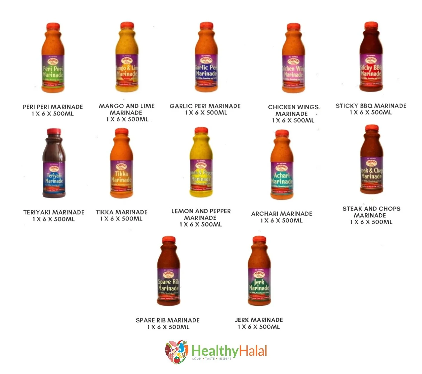 Any 3 Marinades for £10.99