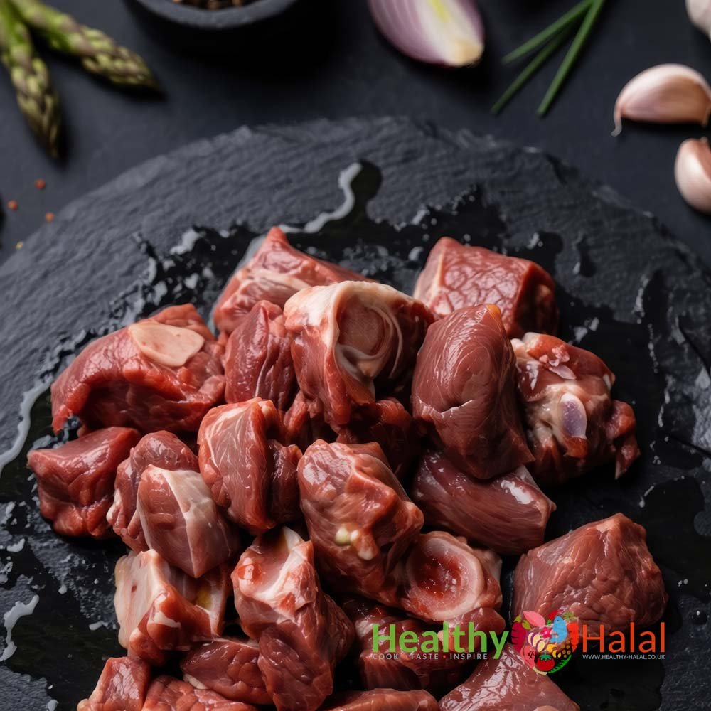 Mixed Diced Goat Meat - Healthy Halal