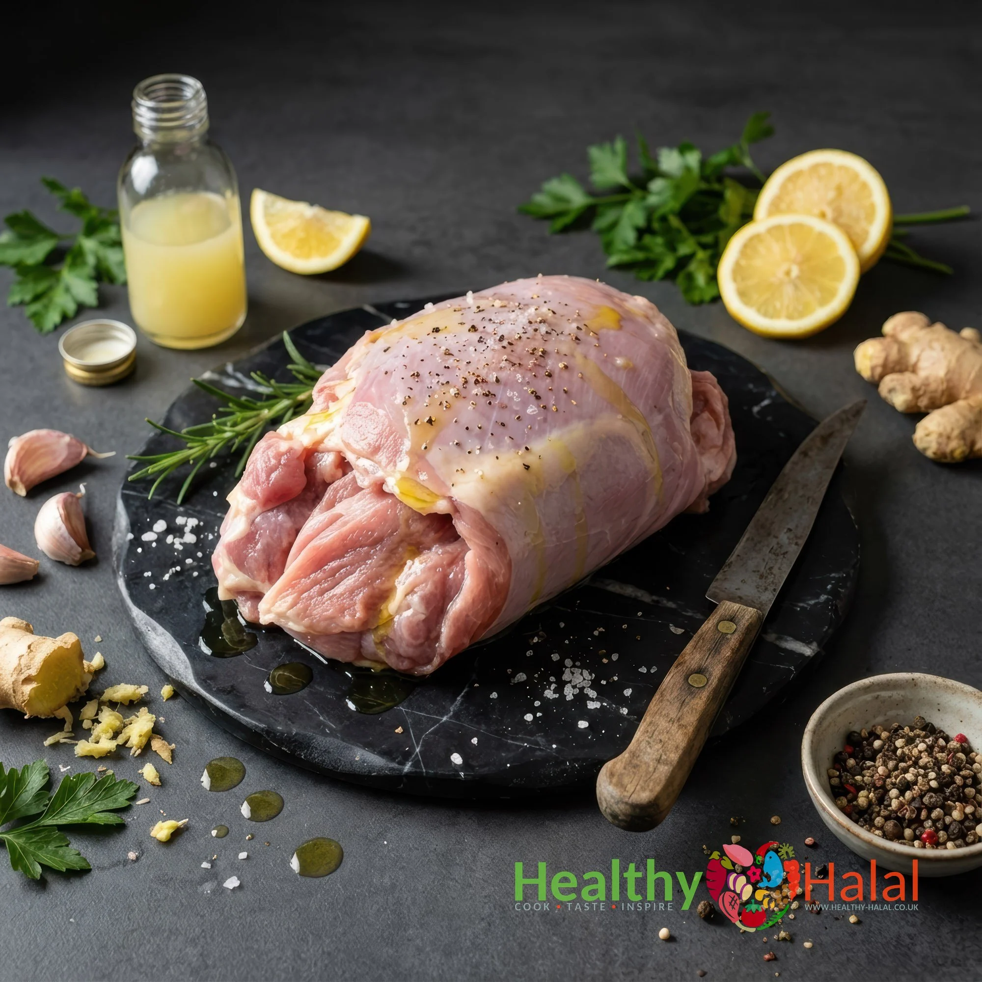 Halal Fresh Boneless Turkey Thighs - Healthy Halal