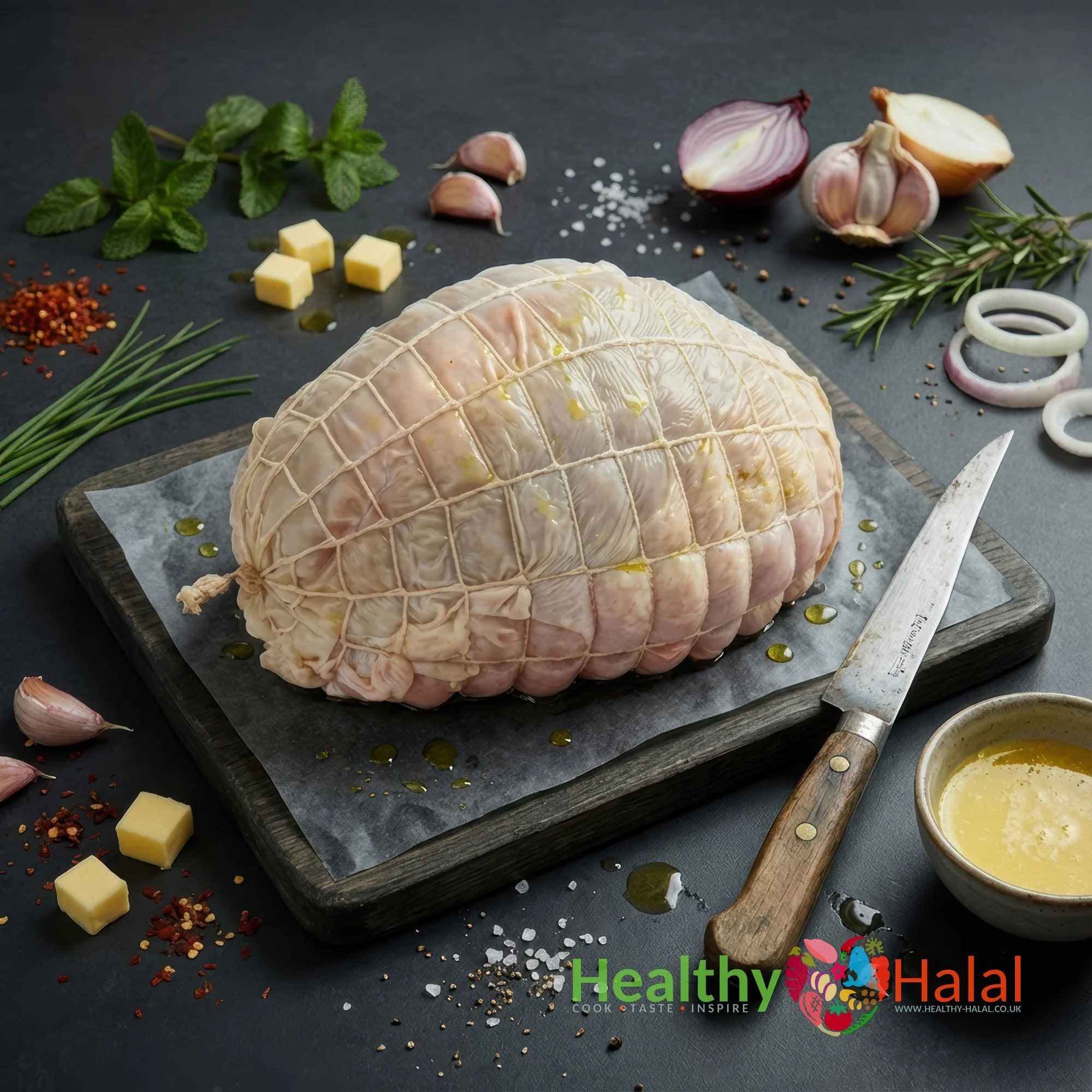 Halal Turkey Netted Roll Map - Healthy Halal
