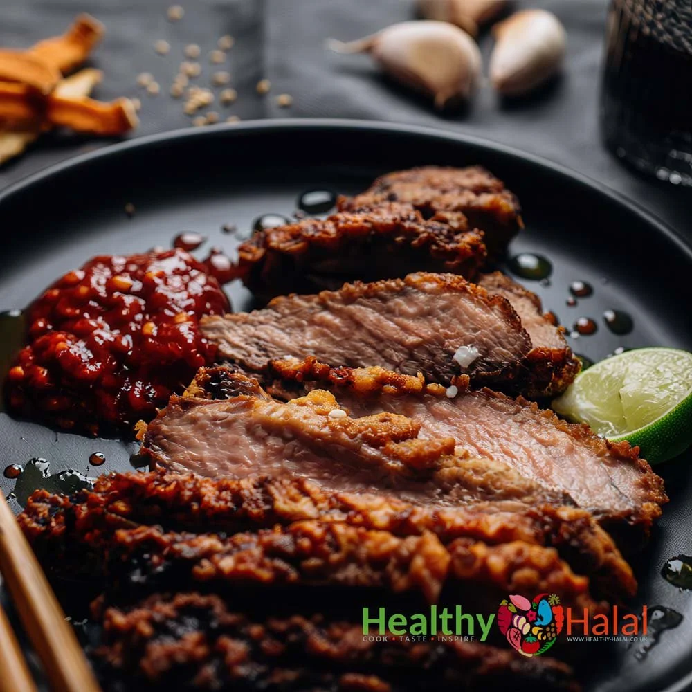Japanese BBQ Togarashi Beef Frying Steaks - Healthy Halal