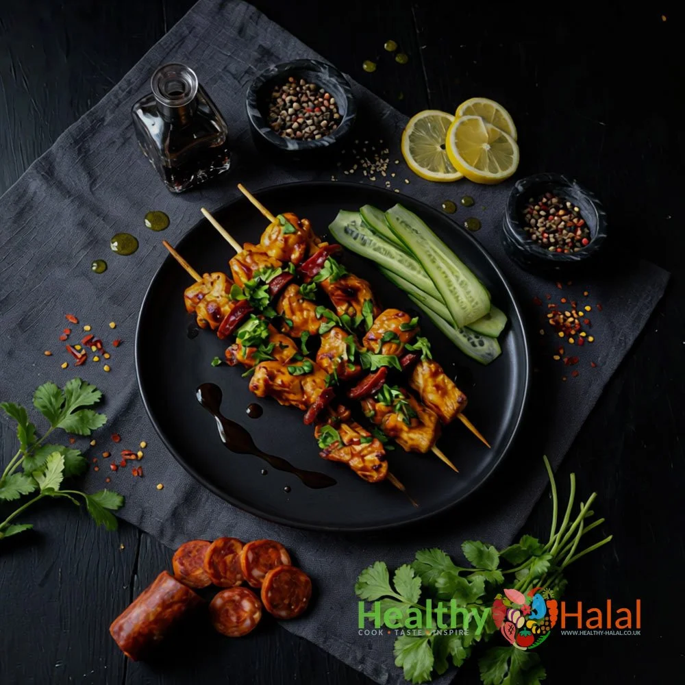 Chorizo & Chicken Kebabs - Healthy Halal