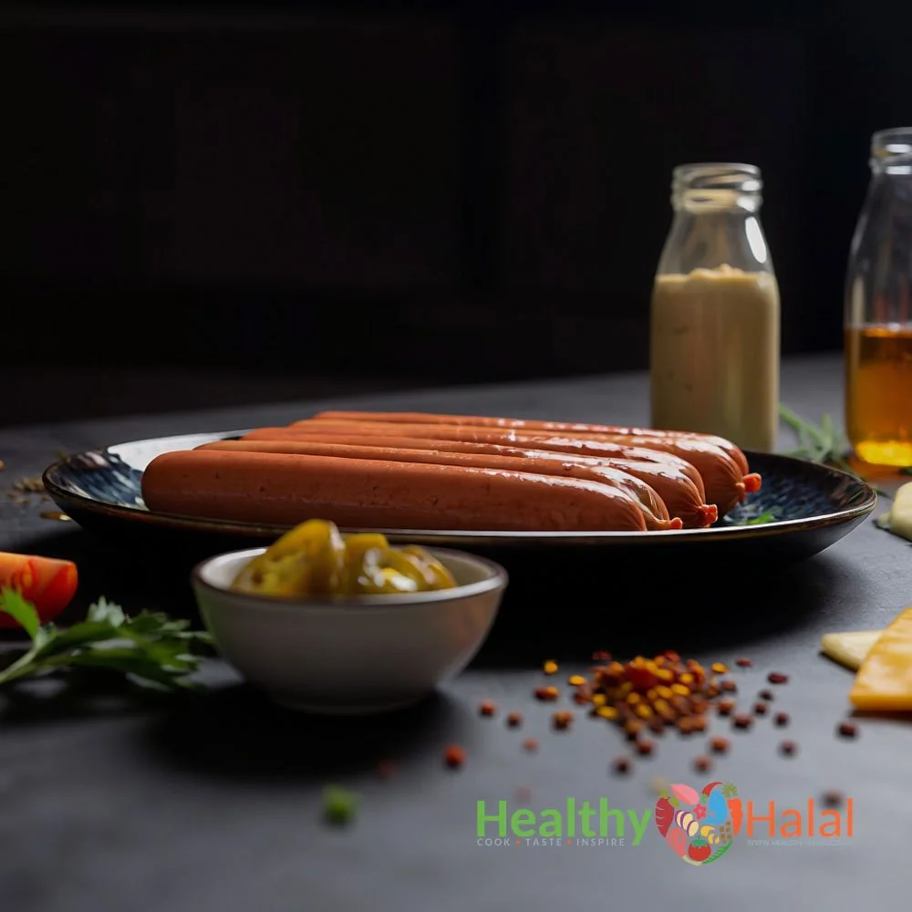 Halal Chicken & Garlic Hotdogs - Healthy Halal