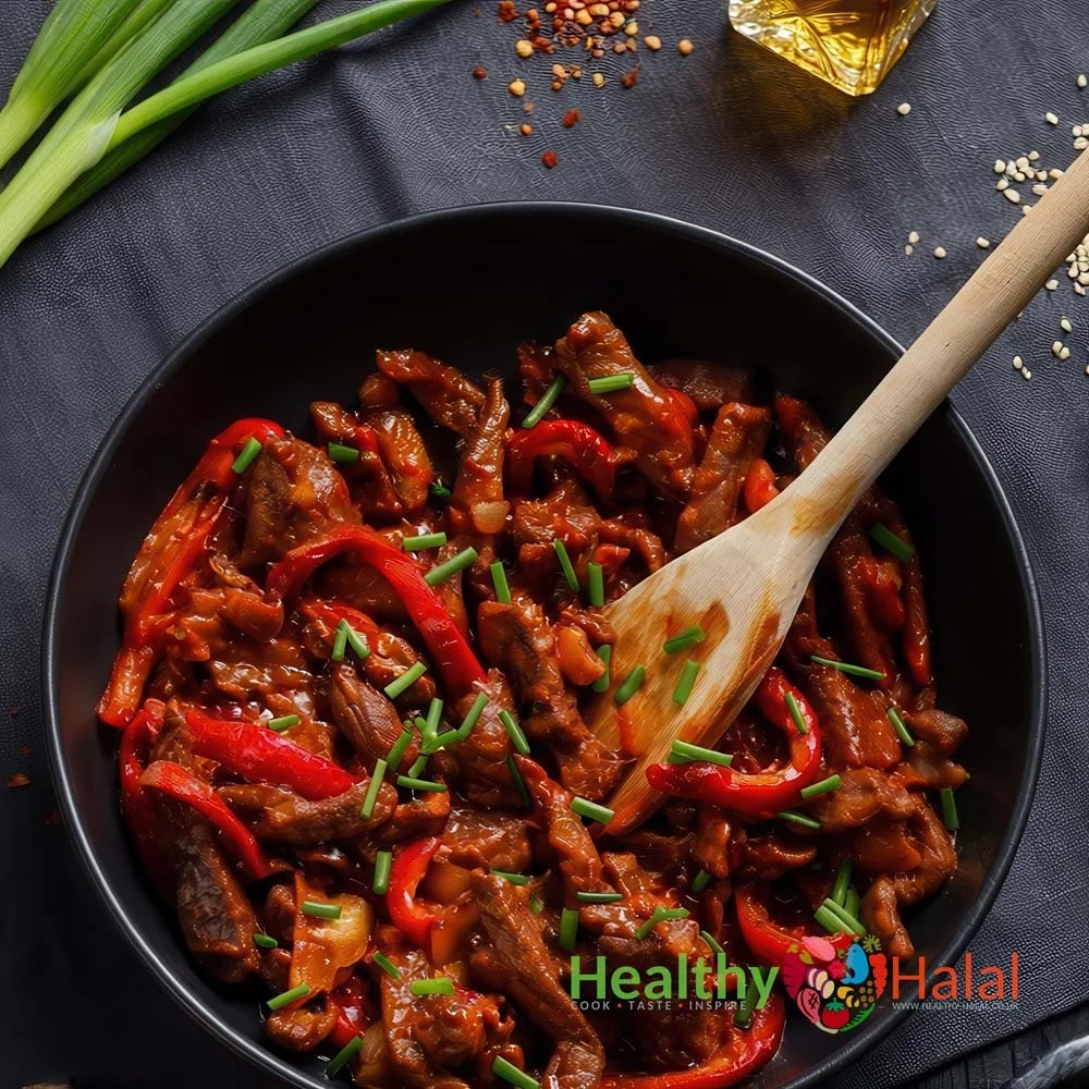 Beef Teriyaki Strips - Healthy Halal
