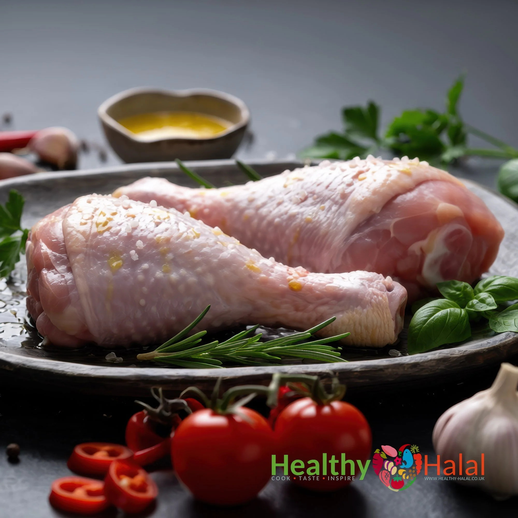 Halal Turkey Drumsticks - Healthy Halal