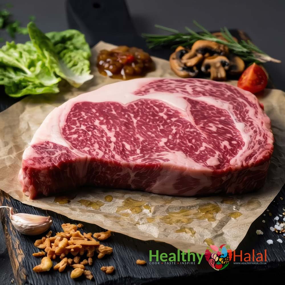 Beef Wagyu Ribeye Steak - Healthy Halal