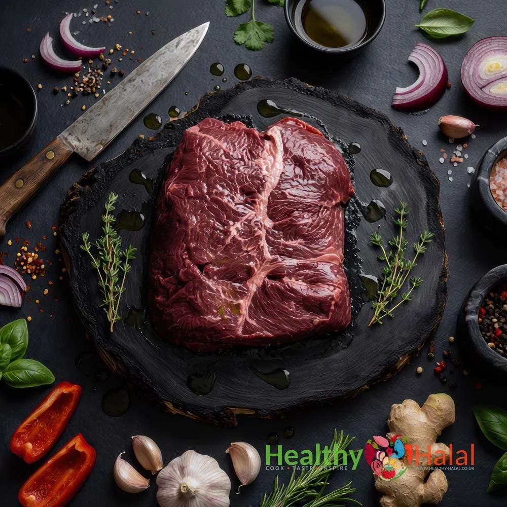 Beef Flat Iron Steak - Healthy Halal