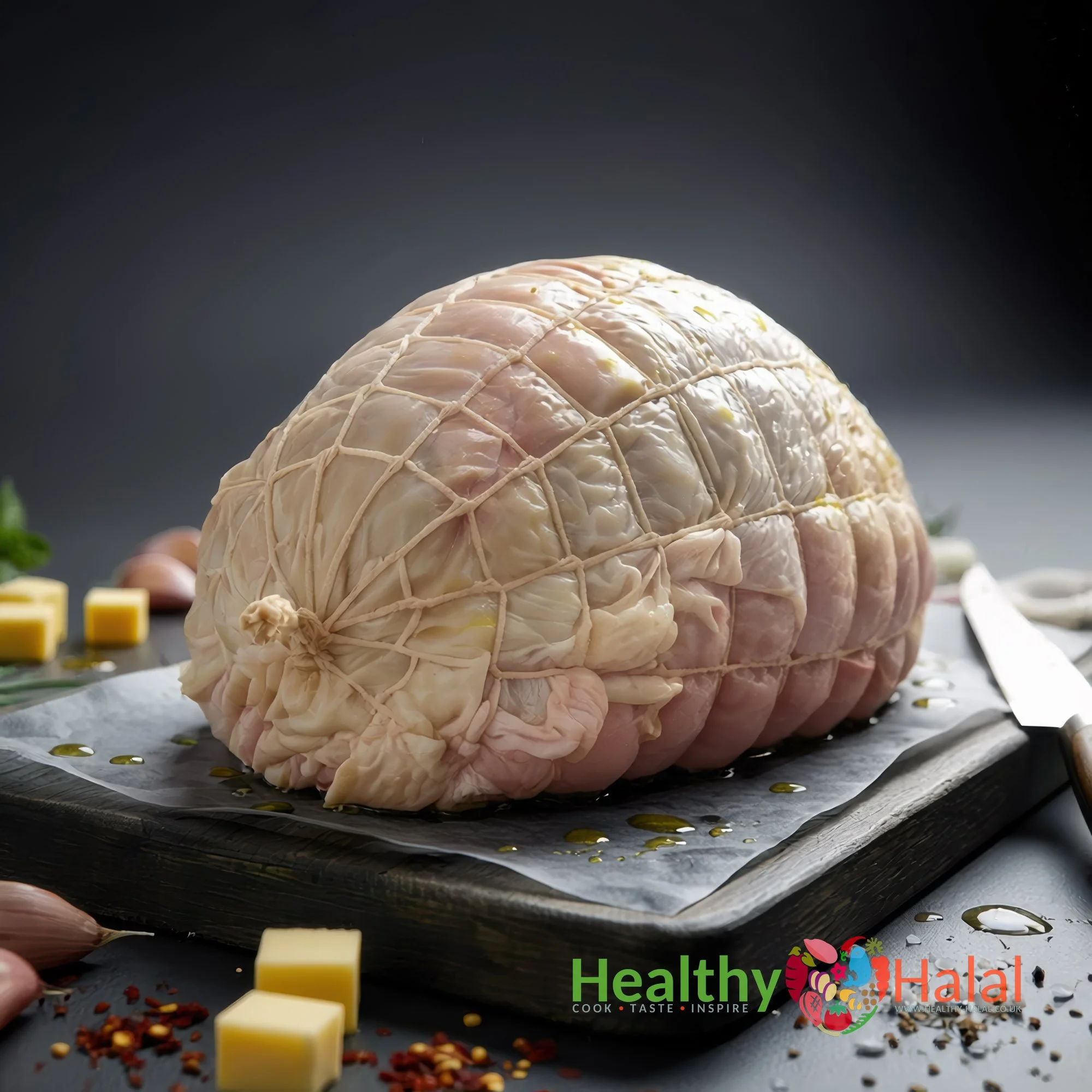 Halal Turkey Netted Roll Map - Healthy Halal