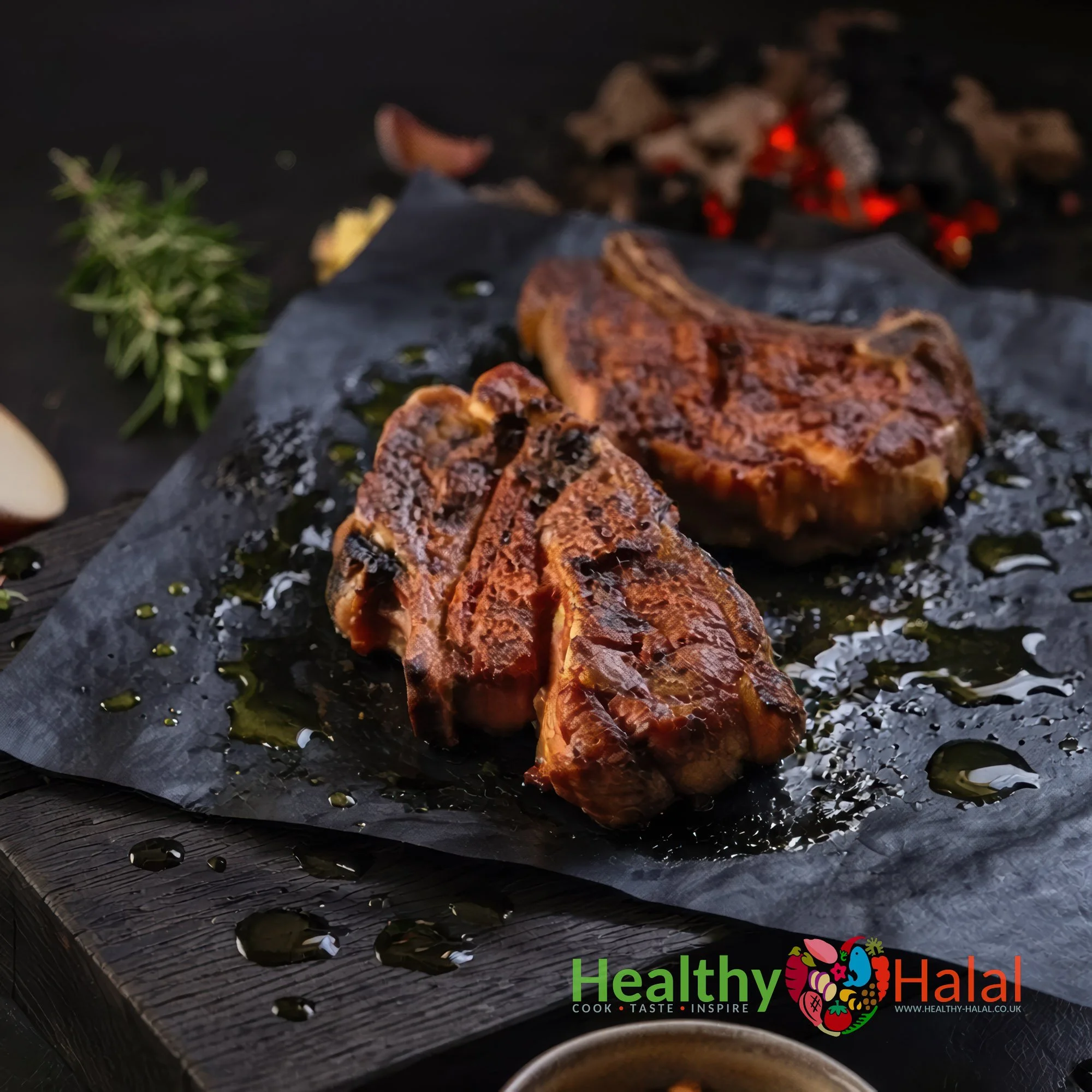 Must Masala Lamb Steak - Healthy Halal
