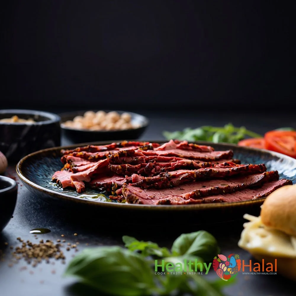 Halal Beef Pastrami With Black Pepper - Healthy Halal