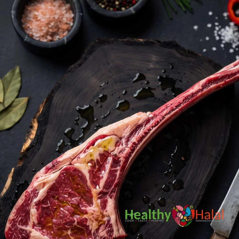 Angus Beef Tomahawk Steak - Healthy Halal