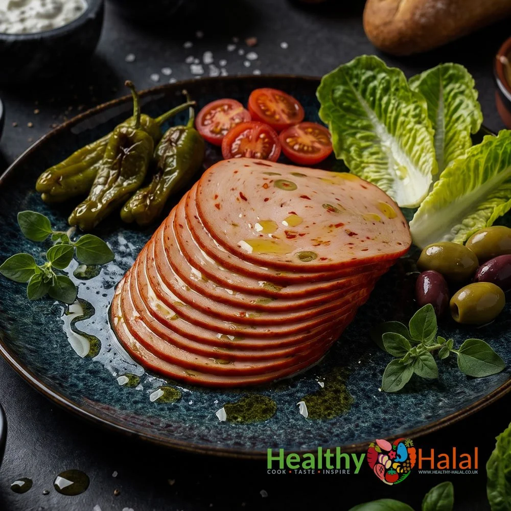 Sliced Chicken Breast With Olives - Healthy Halal