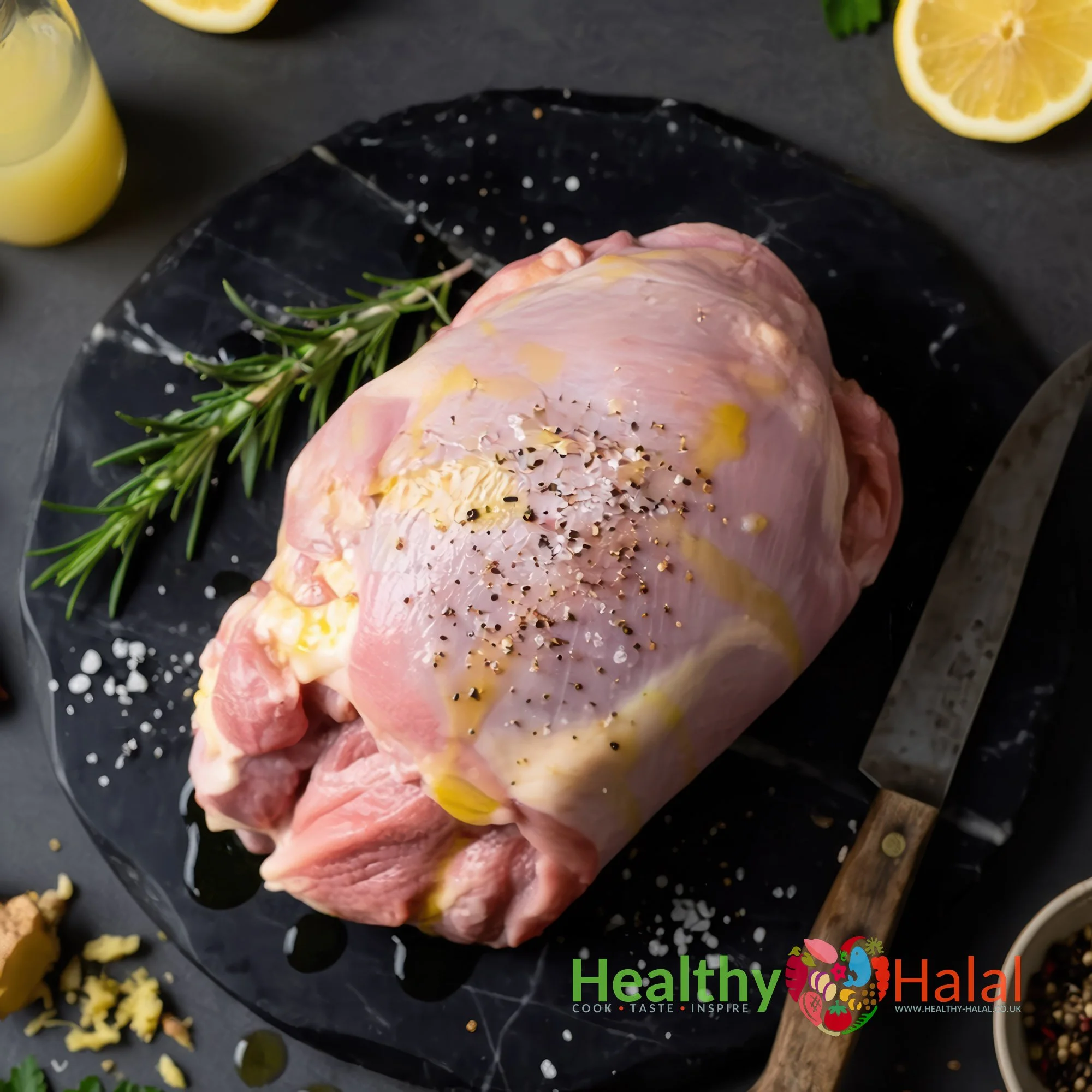 Halal Fresh Boneless Turkey Thighs - Healthy Halal