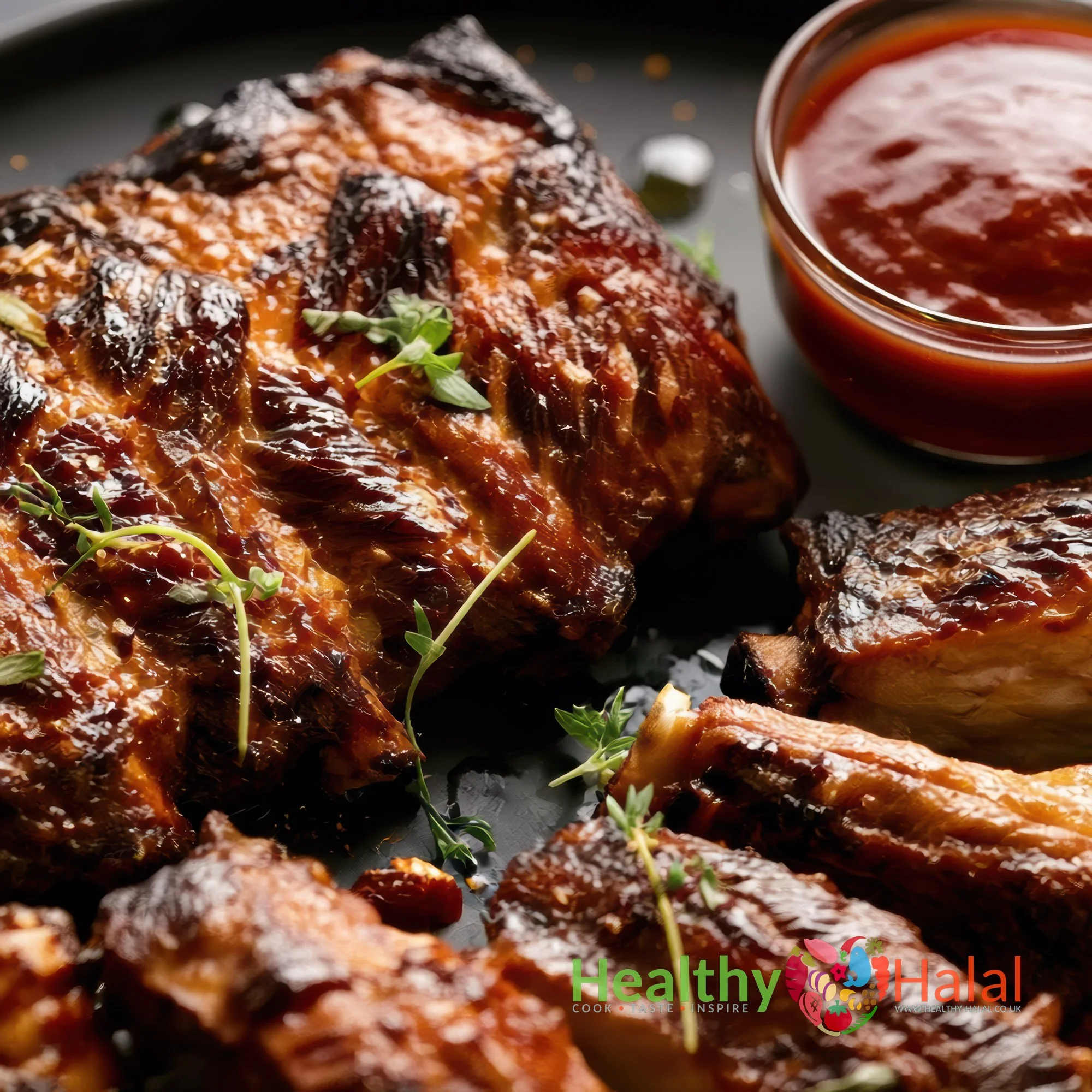Asian Influence Lamb Spare Ribs - Healthy Halal