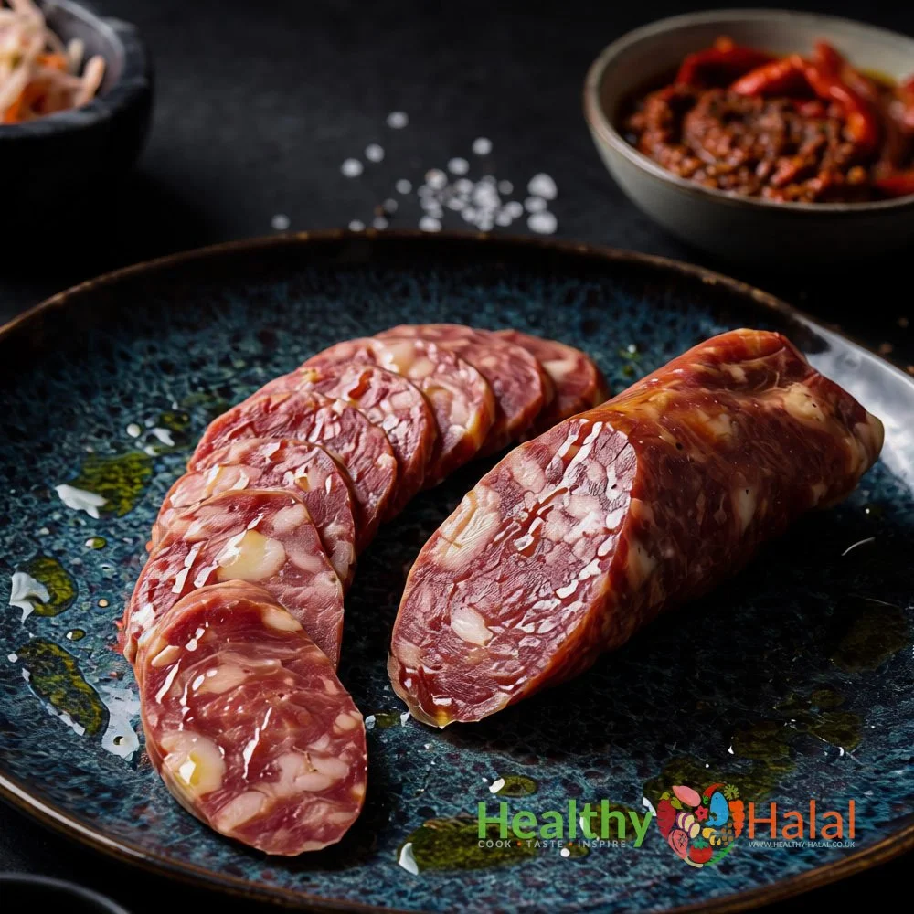 Smoked Turkey and Beef Salchichon Healthy Halal