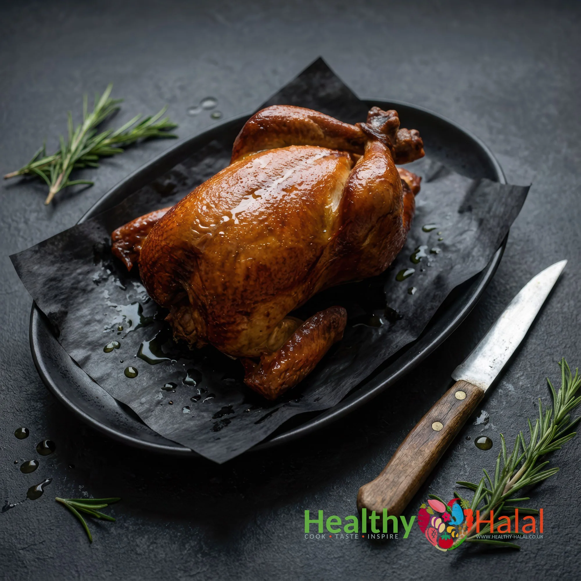 Halal Whole Smoked Hen - Healthy Halal