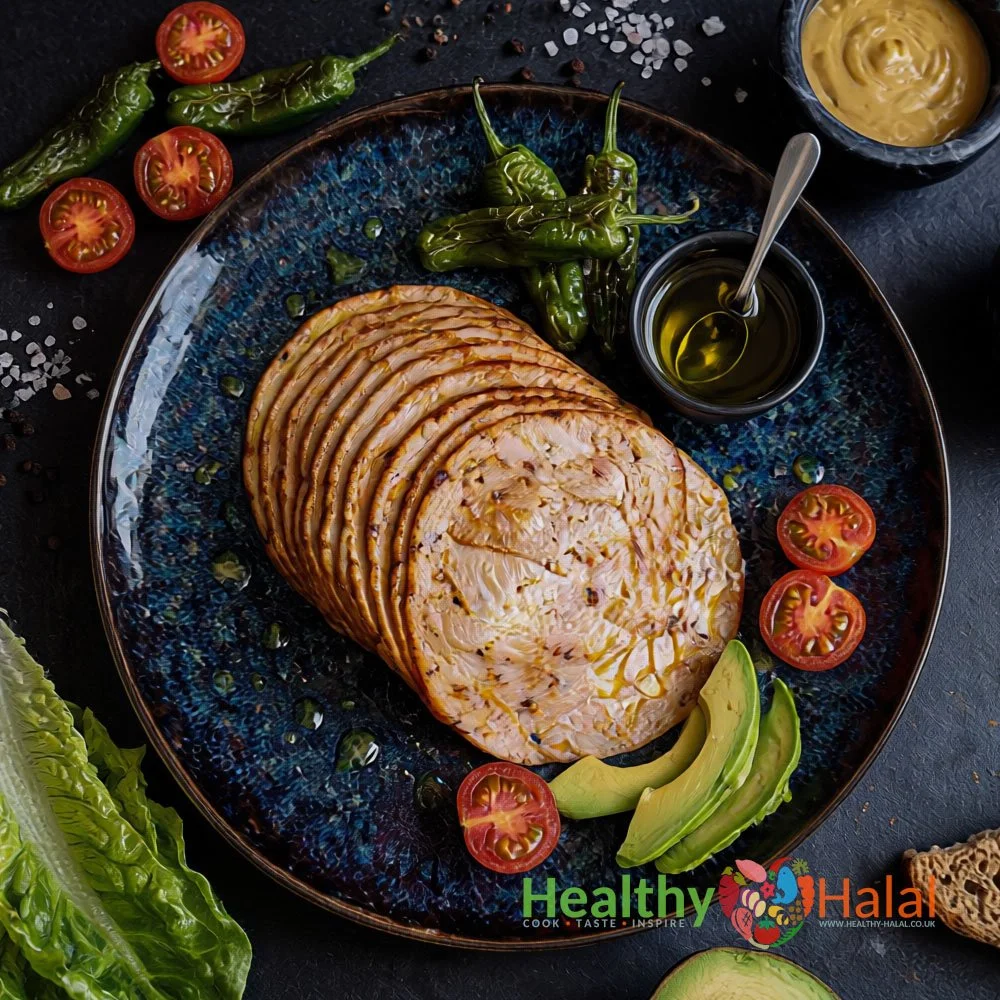 Sliced Chicken Breast With Peppers - Healthy Halal