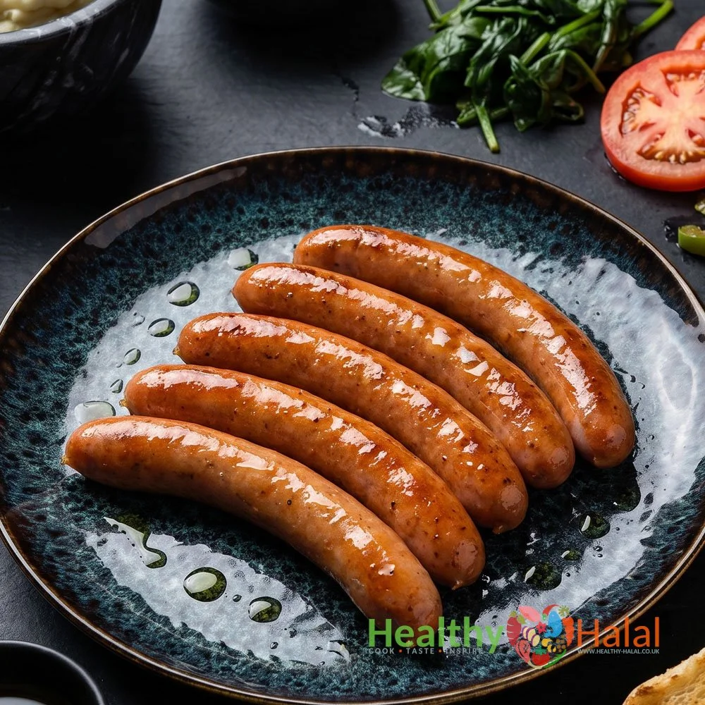 Jumbo Halal Chicken Sausages - Healthy Halal