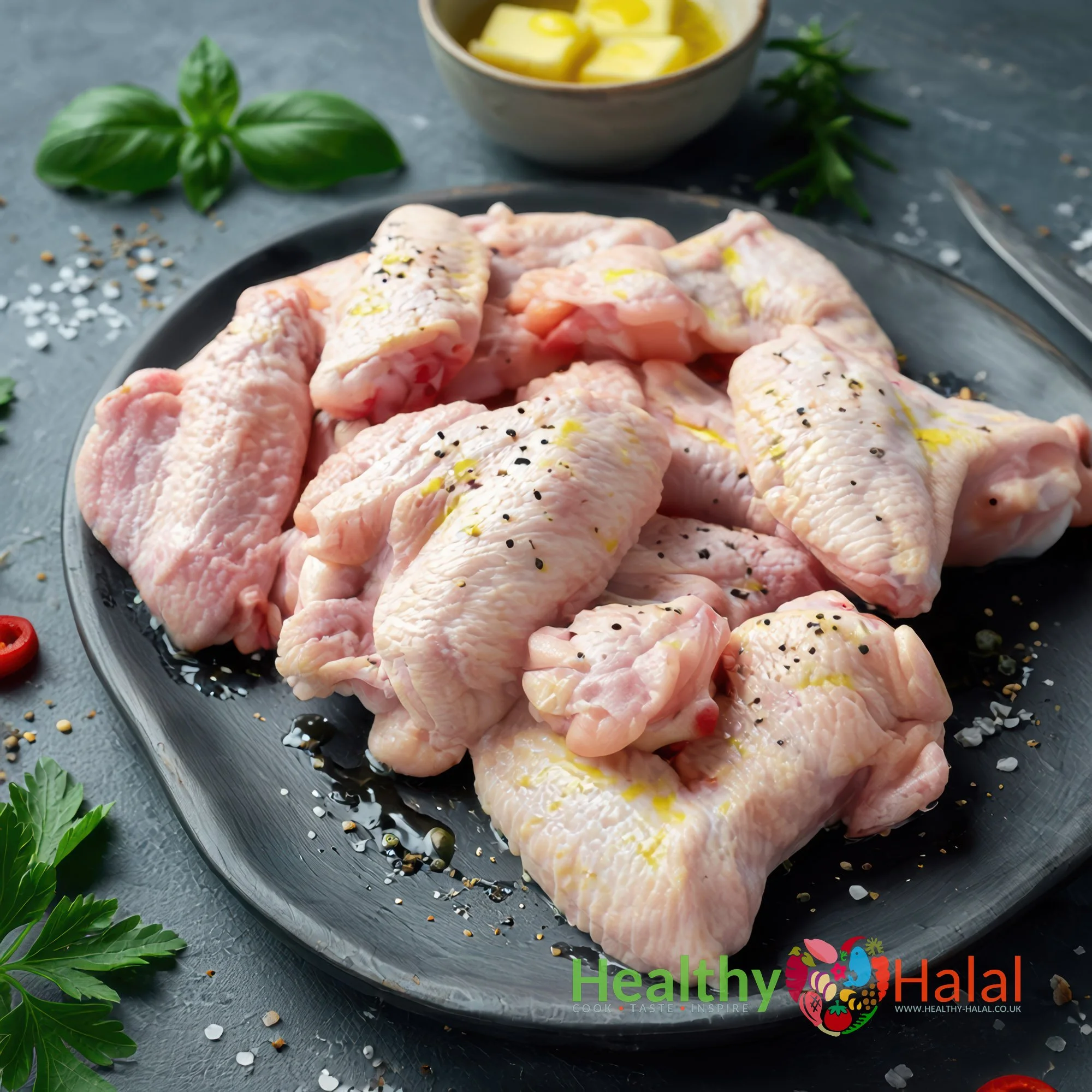 Halal Smoked Turkey Wings - Healthy Halal