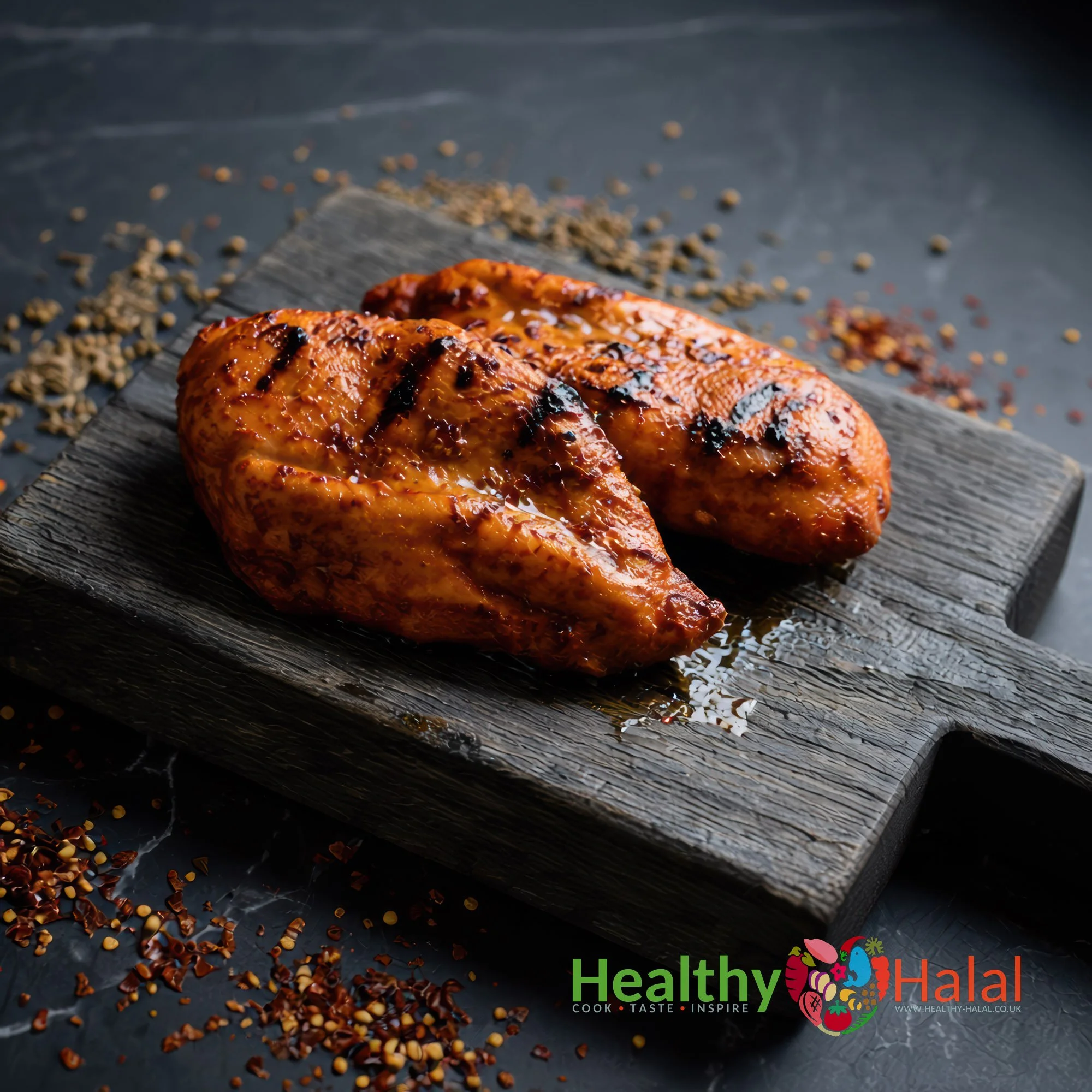 Lahori Tadka Chicken Breast - Healthy Halal