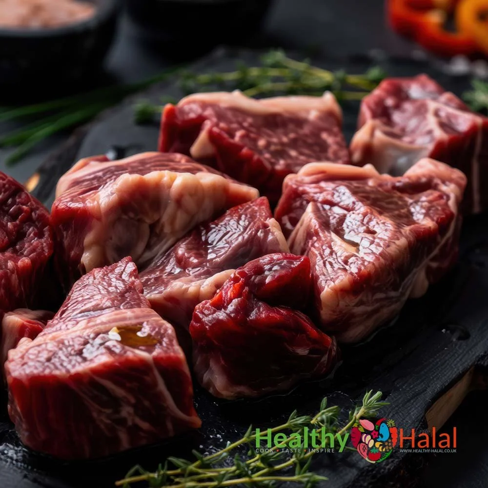 Mix Diced Beef (Bone-in & Boneless) - Healthy Halal