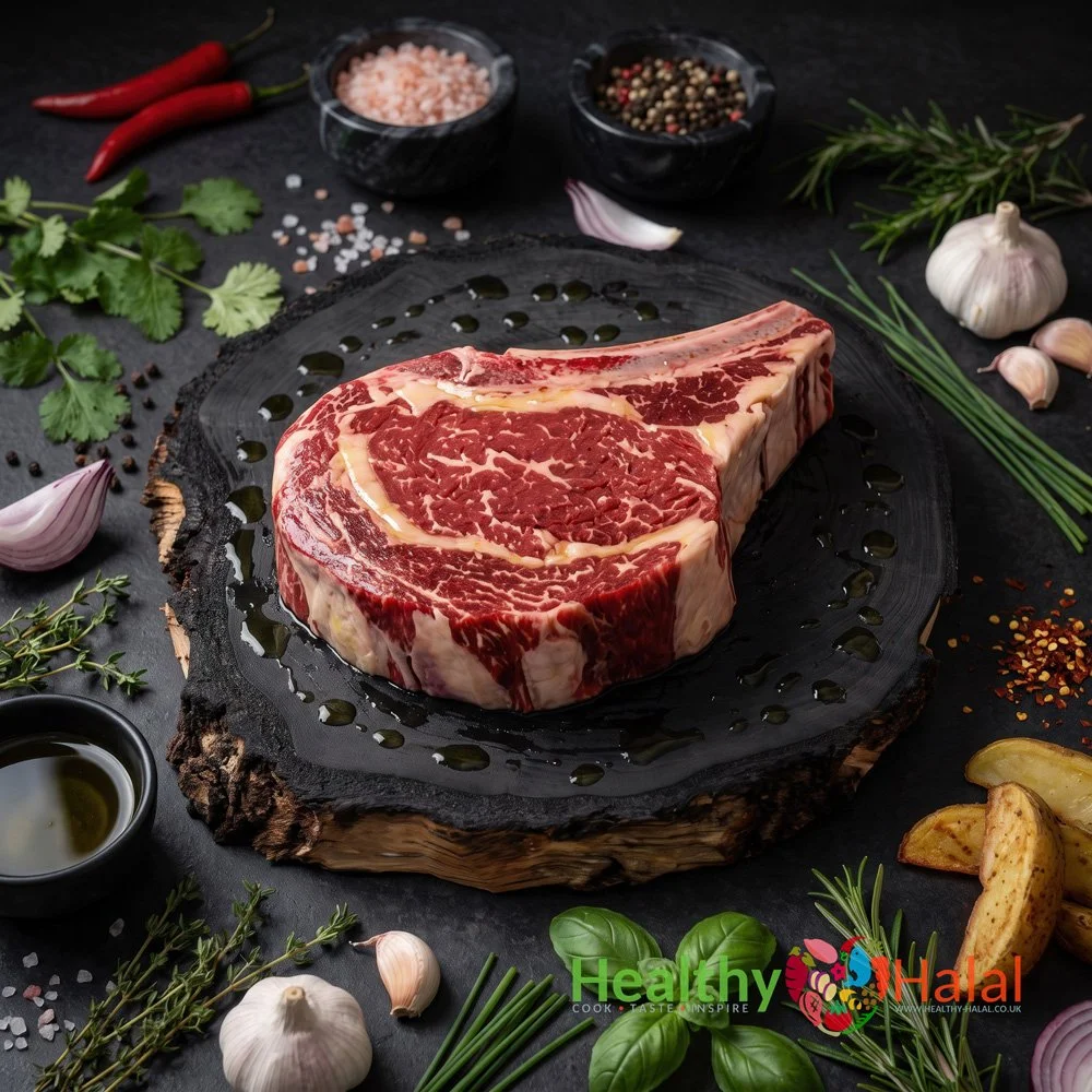 Beef Rib Eye Steak Bone-In