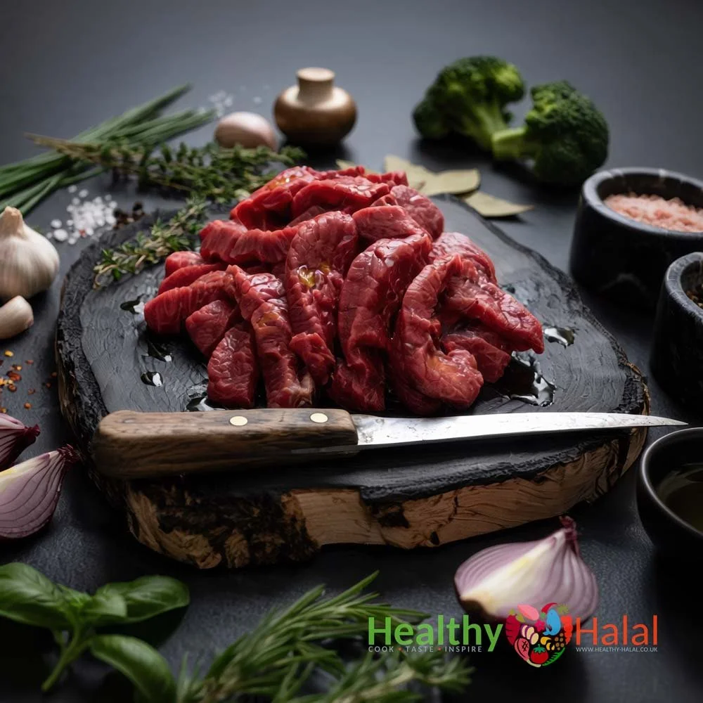 Beef Strips (Stir-Fry) - Healthy Halal
