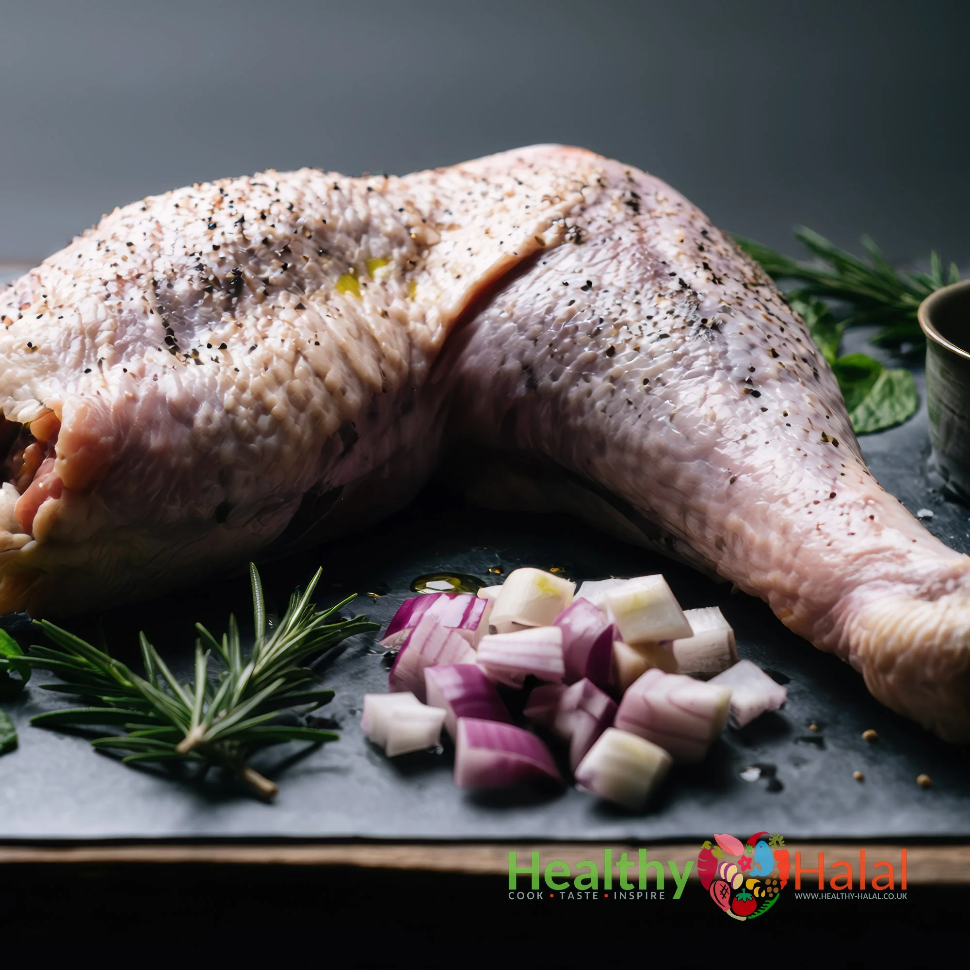 Halal Whole Turkey Leg - Healthy Halal