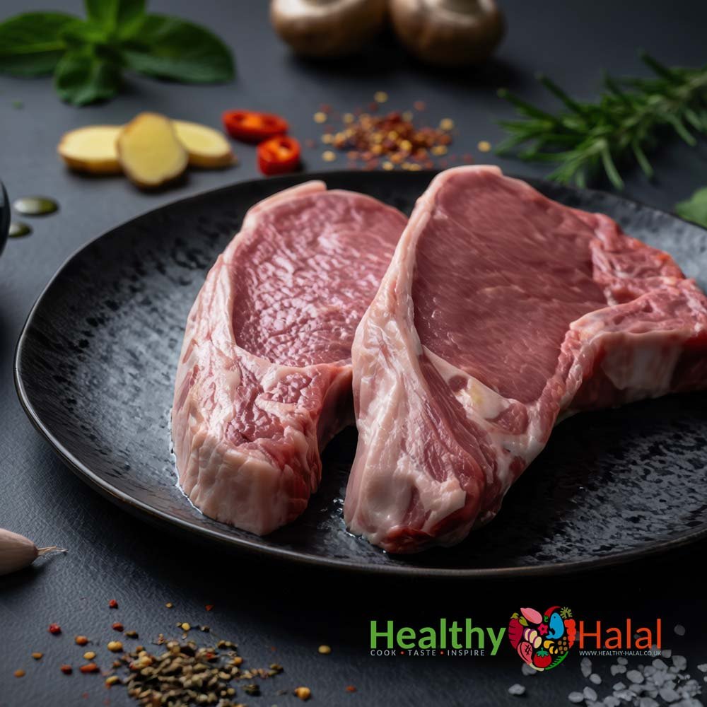 Rose Veal Front Chops - Healthy Halal