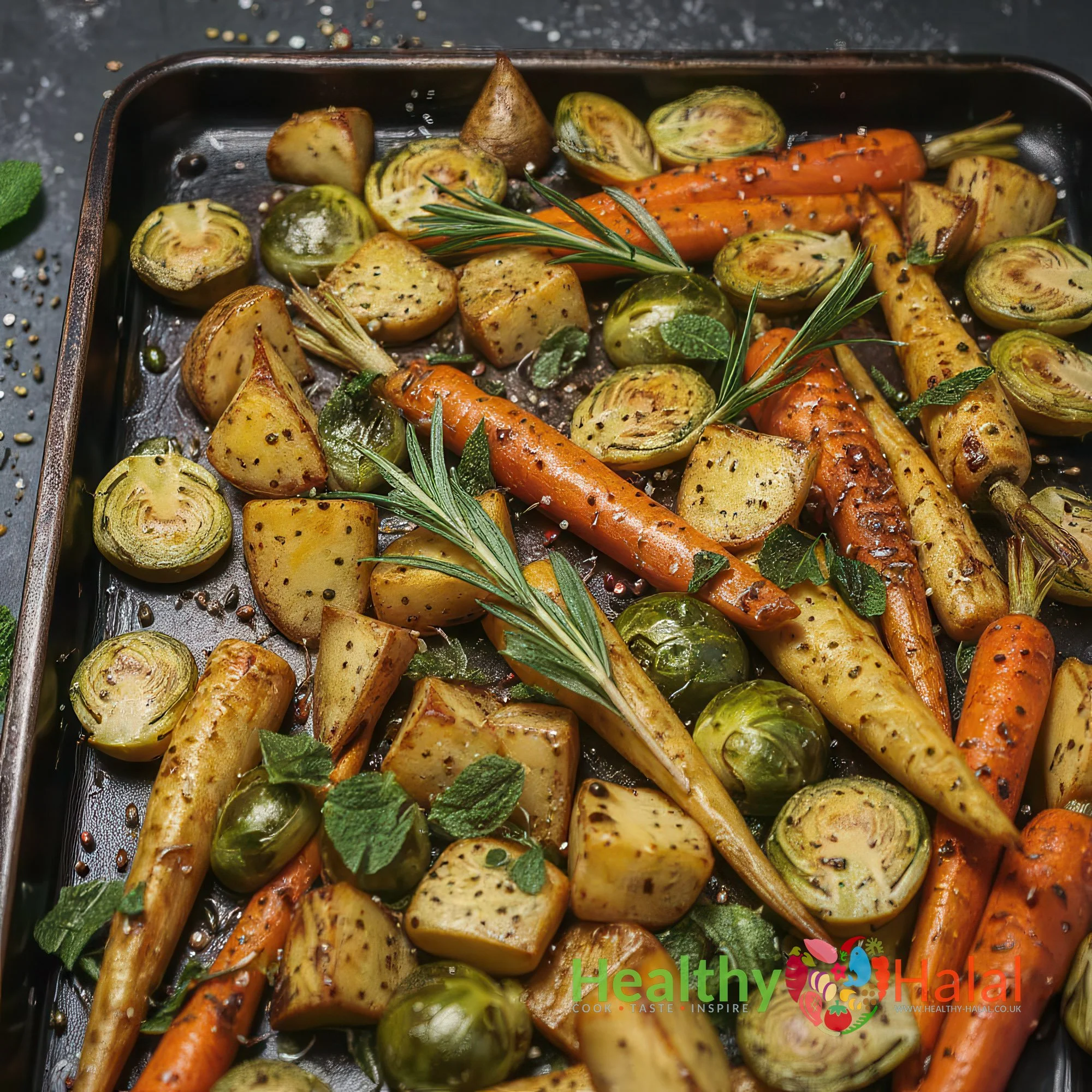 Roasting Vegetable Assortment - Healthy Halal