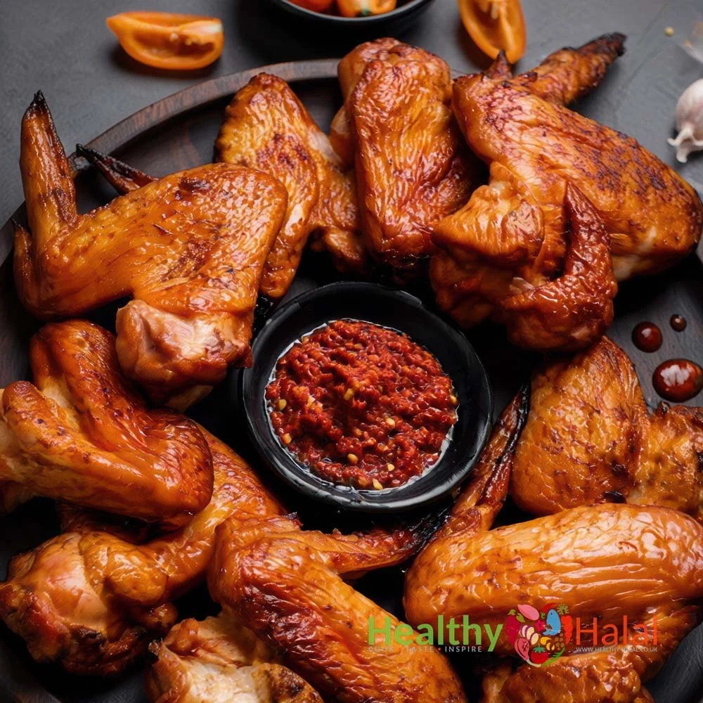 Hot & Hostile Chicken Wings - Healthy Halal