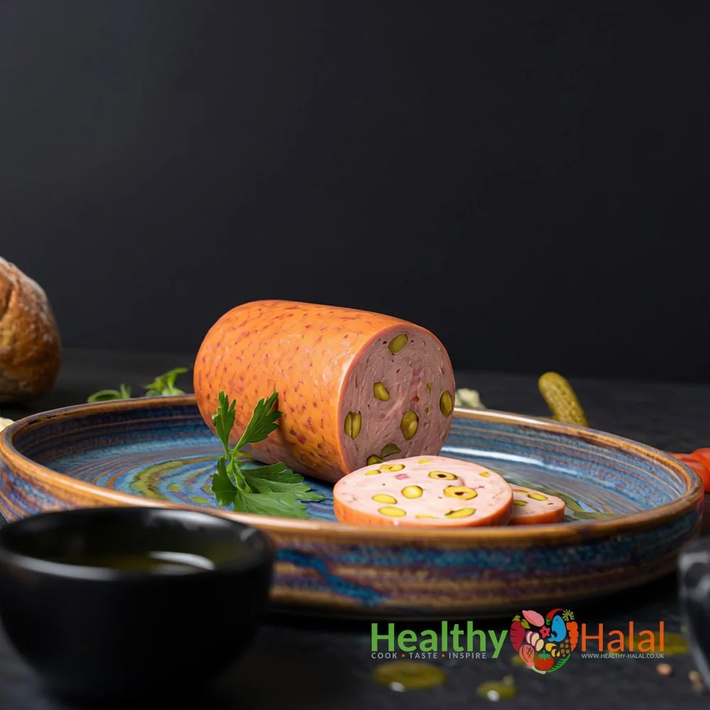 Halal Chicken & Pistachio Salami - Healthy Halal