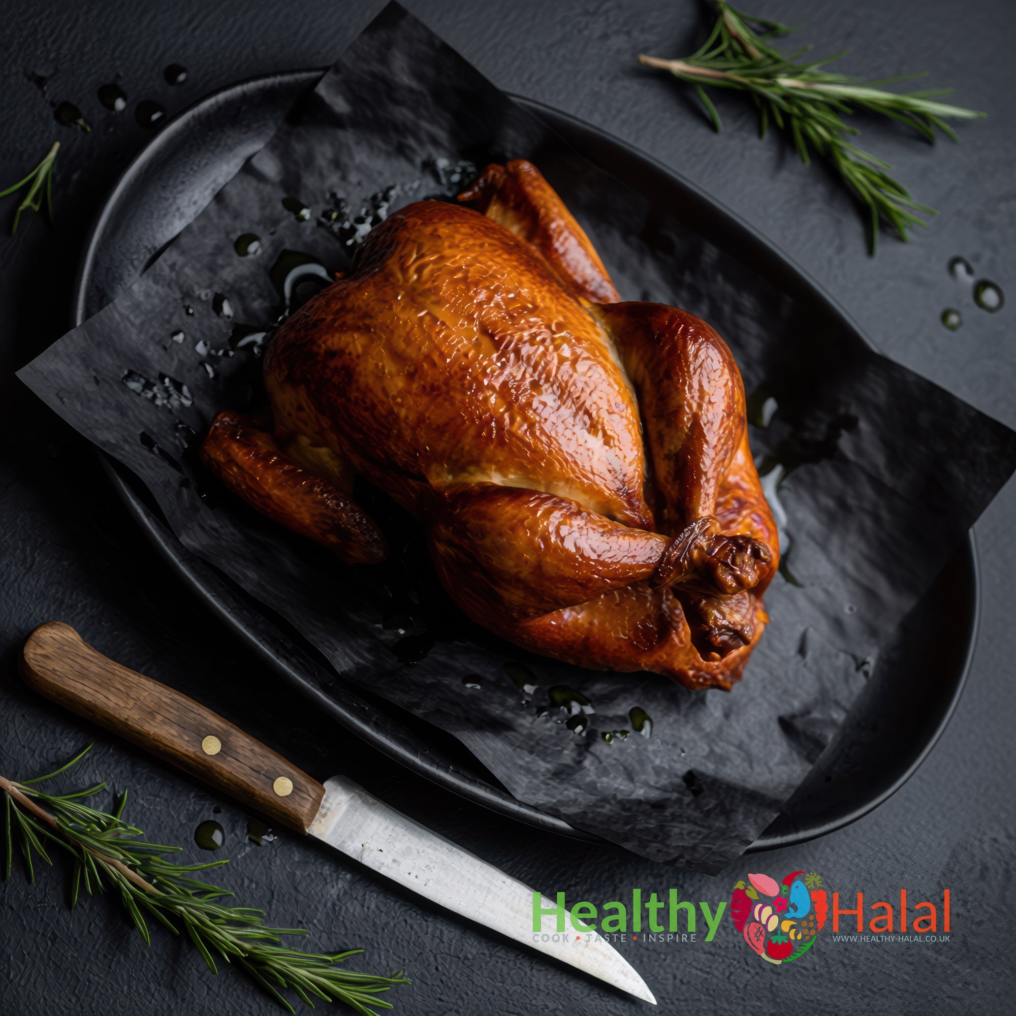 Halal Whole Smoked Hen - Healthy Halal