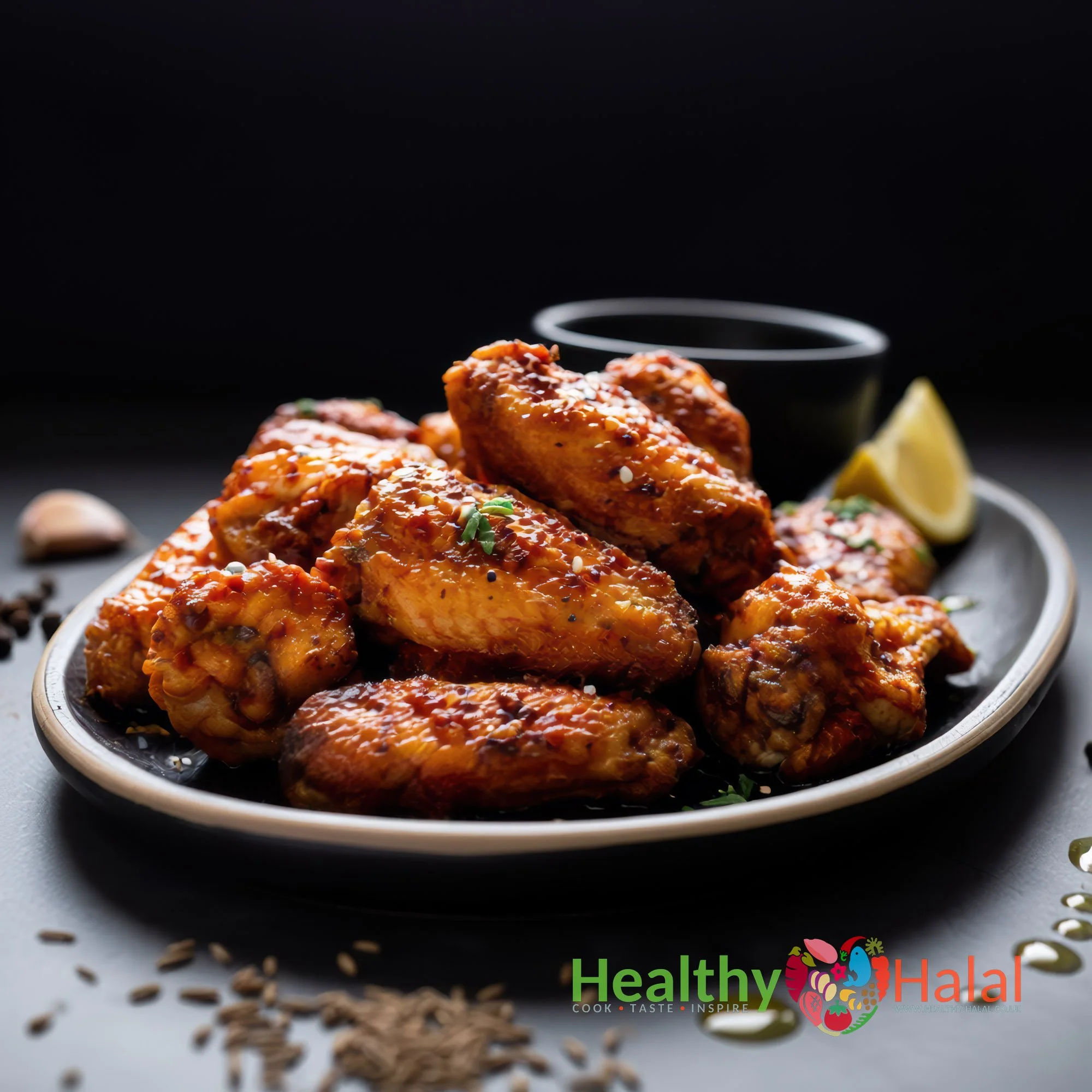 Libyan Style Chicken Wings - Healthy Halal