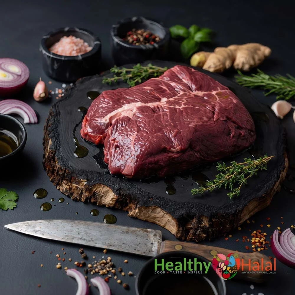 Beef Flat Iron Steak - Healthy Halal