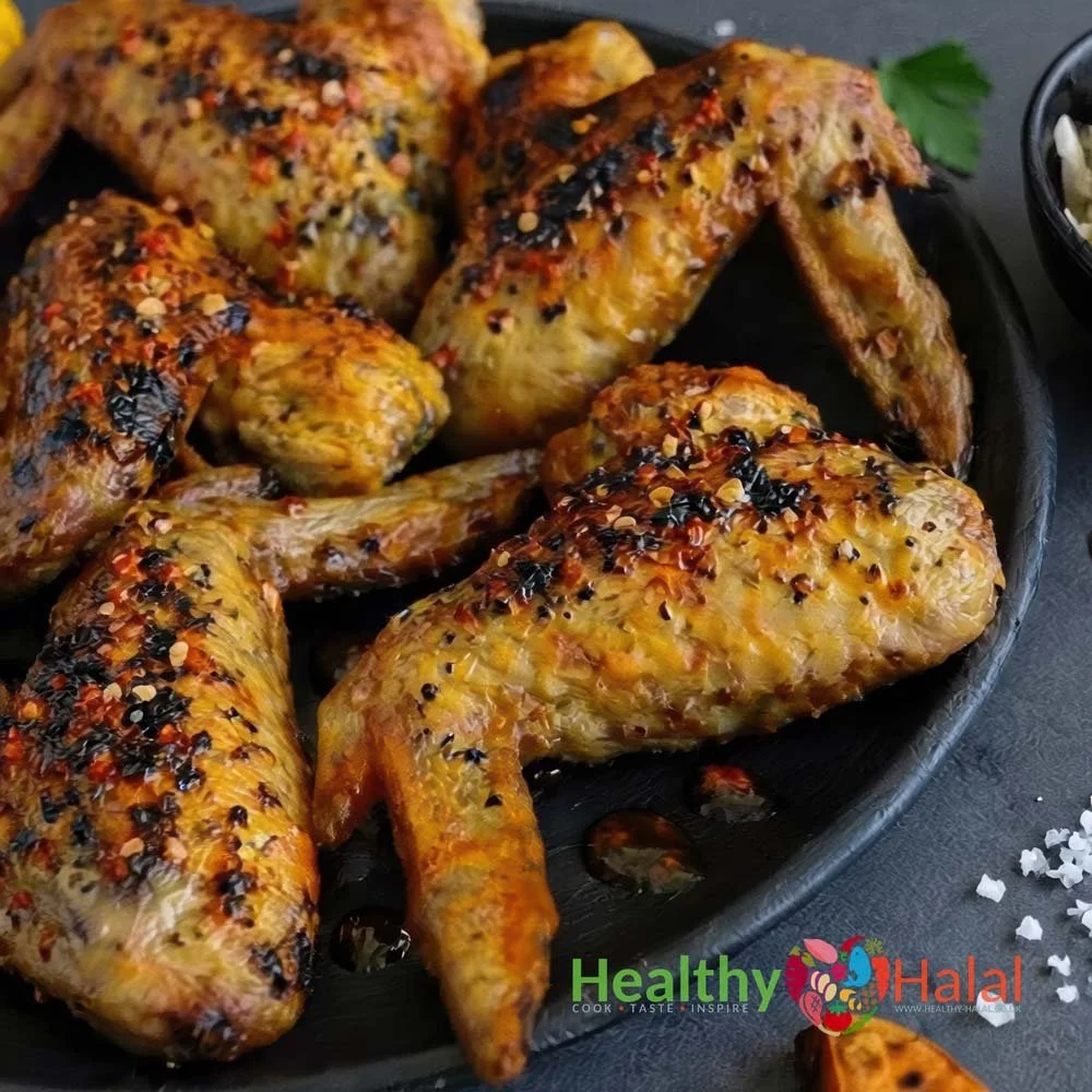 Jerk Chicken Wings - Healthy Halal