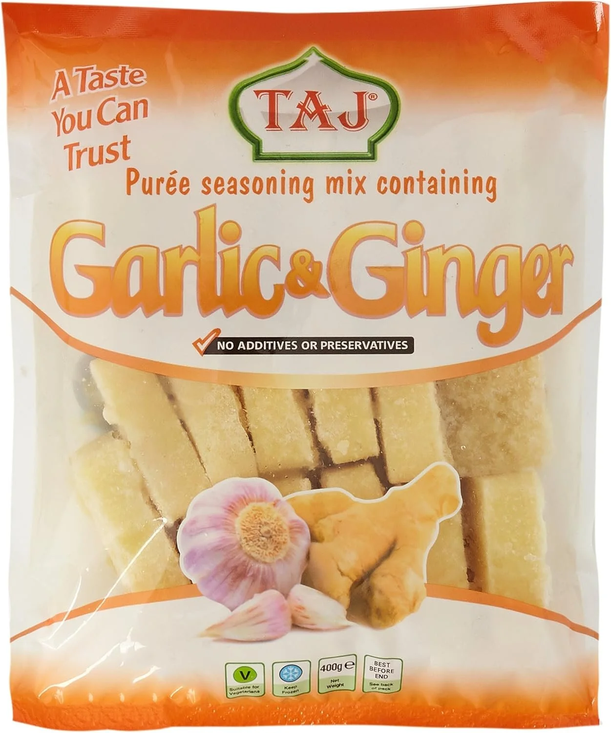 Mixed Puree Garlic and Ginger