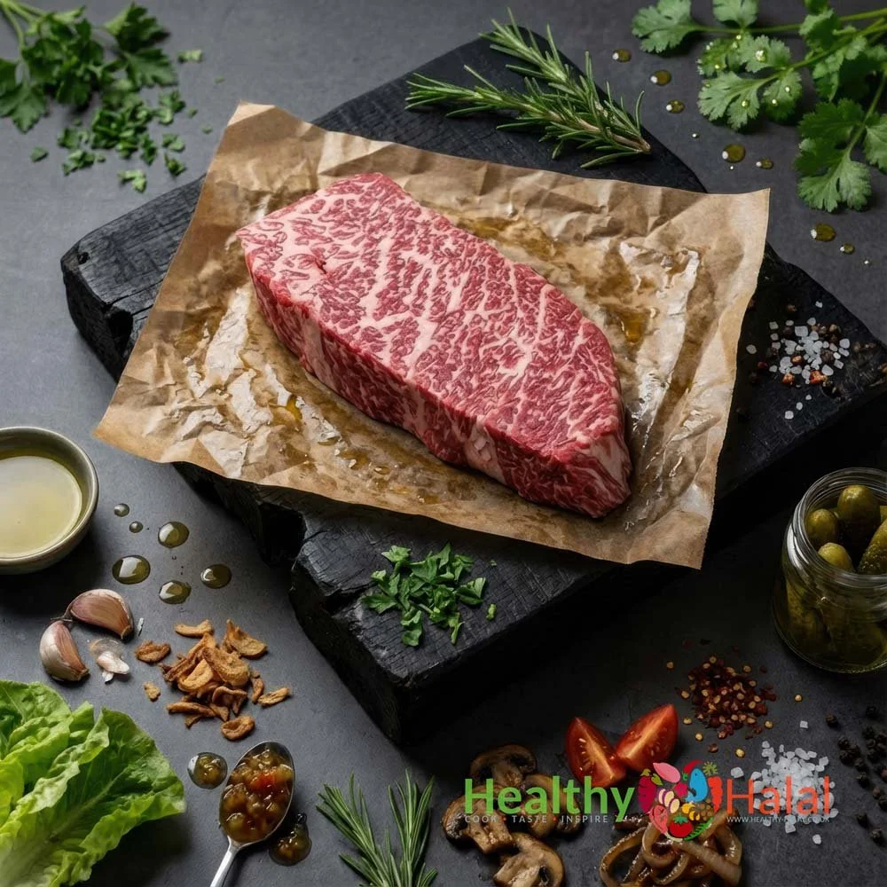 Beef Wagyu Topside Steak - Healthy Halal