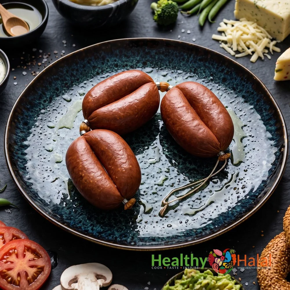Garlic Sausage (Sucuk) - Healthy Halal