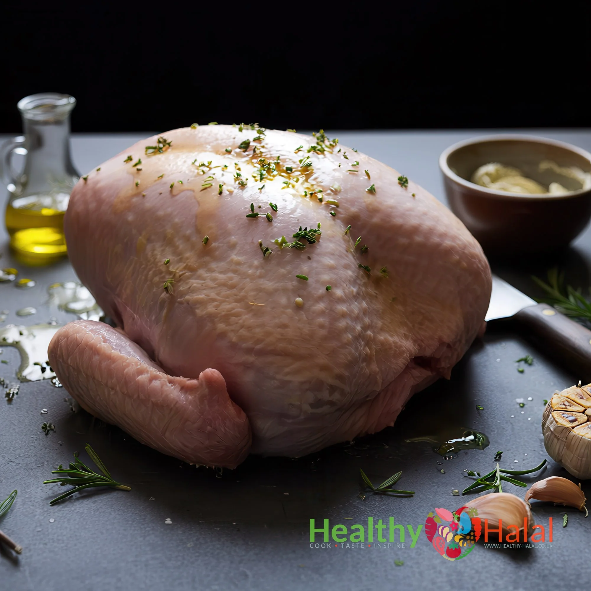 Fresh Prime Turkey Crown - Healthy Halal