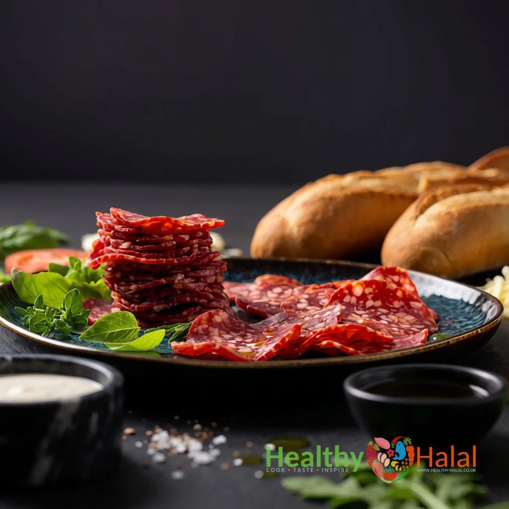 Halal Beef & Chicken Salami - Healthy Halal