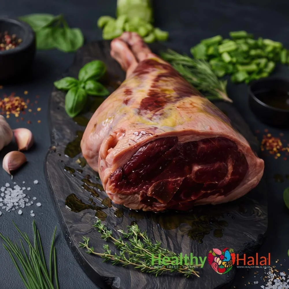 Organic Whole Lamb Leg - Healthy Halal