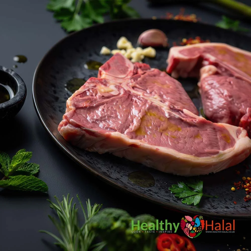 Rose Veal Back Chops - Healthy Halal