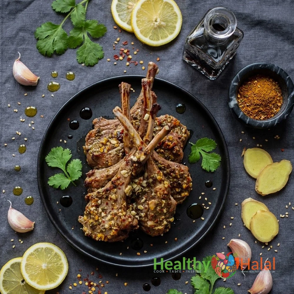 Wild Garlic Flat Eyed Lamb Chops