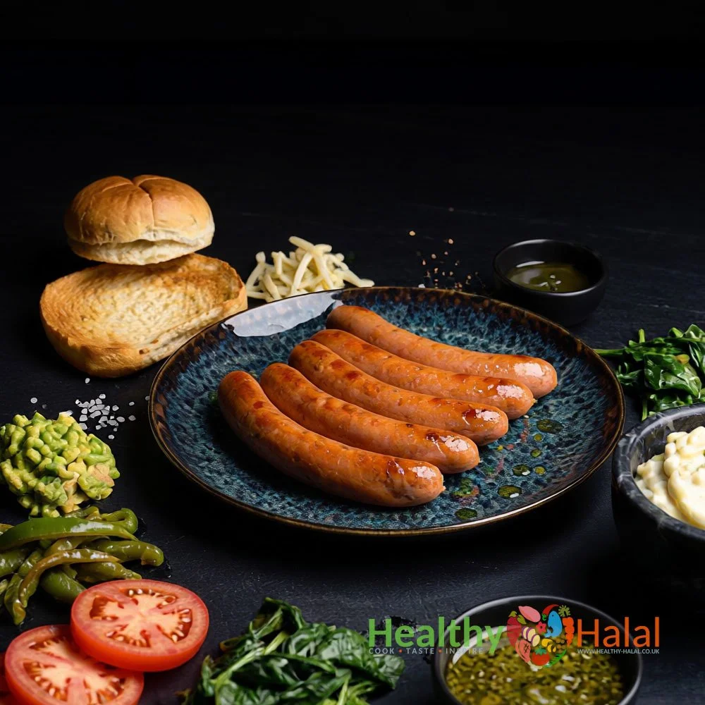 Jumbo Halal Chicken Sausages - Healthy Halal