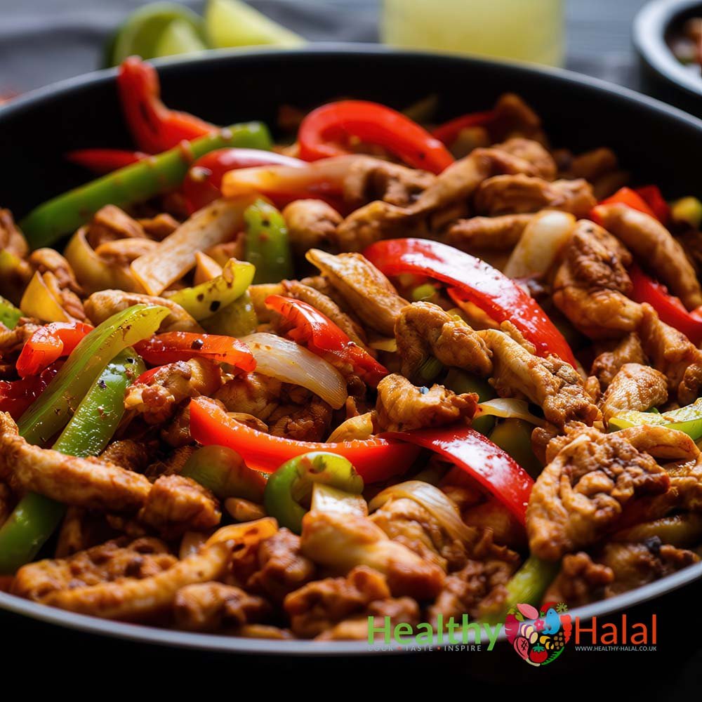 Chicken Fajita Strips - Healthy Halal