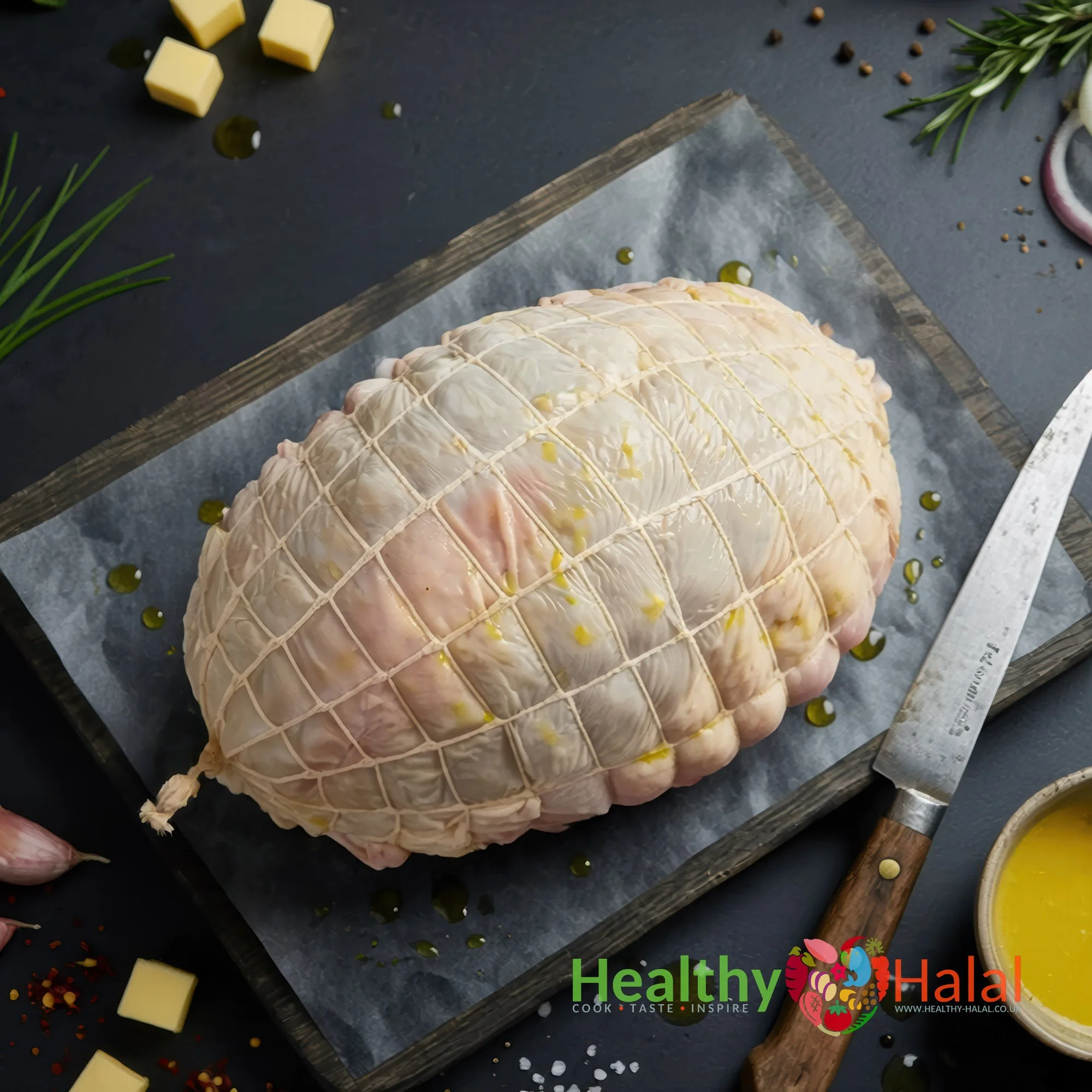 Halal Turkey Netted Roll Map - Healthy Halal